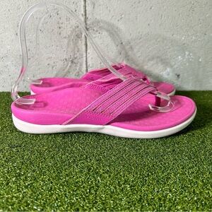 Vionic Fallyn Pink Thong Comfort Sandals Shoes Women’s 6